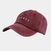Gorra de béisbol vintage lavada británica para mujer, gorra de primavera y verano con bordado de letras, gorra suave de moda para parejas, gorra para hombre al por mayor