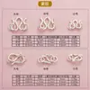 Prata 925 Fecho S Acessórios para Joias DIY Feitos à Mão Conector de Pulseira Fecho W Pulseira Fecho de Colar Cabeça de Fecho de Prata Fecho de Prata