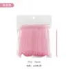 Palo de Madera Naranja para Uñas, Recogedor de Pedrería para Uñas Multicolor de Cristal, Palo para Uñas de Salón de Uñas, Pincel para Pintar Flores, Flores Secas para Uñas al por Mayor