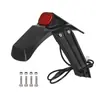 Kit em estoque adequado para a scooter elétrica KukirinG2ProDB com placa de licença, para-lama traseiro e suporte para lanterna traseira