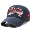 2026 Nueva Gorra de Béisbol Bordada con Protección Solar Estilo Retro Rasgado con Letras para Hombres y Mujeres Hace que la Cara se Vea Más Pequeña Gorra de Pico Gorra de Sol