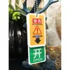 En Stock Acrílico Normalmente Abierto Normalmente Cerrado Placa de Señalización Interruptor Solenoide Válvula de Agua Botón Colgador de Puerta Fabricación de Placas de Señalización Interruptor