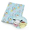 Gatito orejas grandes perro delgado poliéster algodón o tela impermeable elástica de cuatro lados tela para bolsa de patchwork DIY, 1Yc46373