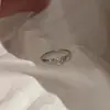 Anillo de Diamante Único Moissanita Brillante Carta de Amor Berlín para Mujer 2025 Nuevo Más Vendido Lujo Ligero Gama Alta Anillo para Dedo Índice