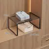 Zapatero de niveles ajustable para dormitorio, soporte para zapatos debajo del escritorio de estudiante, organizador de almacenamiento, estante de almacenamiento para zapatero en casa