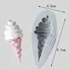 Molde de Silicona para Ropa y Zapatos de Bebé Serie de Dulces y Helados Botones Chocolate Fondant Herramientas para Hornear