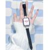 Adecuado para Correa de Reloj Redmi Watch5, Correa de Muñeca de Lujo de Nicho Redmi Watch4 con Patrón de Lichi, Correa de Reloj de Cuero