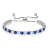 Pulsera Ajustable Hecha a Mano de 3 mm Estilo Ins para Mujer con Incrustaciones de Diamantes, Pulsera de Tirar, Joyería al por Mayor para Mujeres