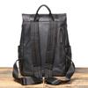 Comercio Exterior Nuevo Mochila de Cuero Genuino para Hombre Capa Superior Piel de Vaca Gran Capacidad Mochila para Computadora Mochila Casual de Viaje Mochila Escolar