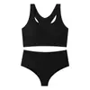 Venta Directa de Fábrica de Popular Sujetador Deportivo Transfronterizo Europeo y Americano para Mujer, Sin Costuras, Sin Varillas, Push-Up, Conjunto de Sujetador con Espalda Bonita
