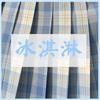 Falda de uniforme jk de otoño, fina, genuina, de manga larga, camisa a cuadros, falda con pajarita, traje básico, estilo universitario japonés completo
