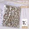 1440 Diamantes de fondo plano de forma especial Super Flash Mini Cristal K9 Uñas de diamante DIY Joyería de uñas de diamante al por mayor
