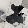 Tênis Dad Chunky com Plataforma para Aumentar Altura para Mulheres, Novo da Moda Coreana Outono 2026, Popular na Internet, Tênis Casuais para Estudantes