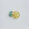 Accesorios de Resina de Frutas Grandes de Verano que Brillan en la Oscuridad Accesorios para Funda de Teléfono Móvil Soporte Airbag