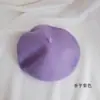 Boina de Lana Estilo Coreano para Niños Otoño e Invierno Retro Británico Versátil Sombrero de Celebridad de Internet Pintor Sombrero de Calabaza Estilo Japonés Lindo