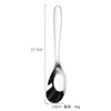 Colher de aço inoxidável 316 colher de lingote colher criativa de alto valor talheres de alimentação colher de sopa doméstica colher brilhante