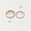 Aço Inoxidável 304 Liga de Alumínio Vácuo Elevado Suporte Externo Anel de Vedação de Pressão Positiva Anel de Centragem 4mm/8mm Anel Externo Anti-Pressão