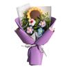 Regalo de Flor de Girasol Tejida para el Día del Maestro, Producto Terminado de Ramo de Hilo Tejido Hecho a Mano para el Día de San Valentín Chino, Regalo Transfronterizo