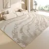 Alfombra sencilla transfronteriza de Amazon para sala de estar, alfombra resistente a la suciedad y al desgaste, alfombra y tapete de área grande de cobertura total para dormitorio, disponible para dropshipping