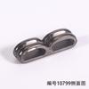 Meson diâmetro interno 8mm anel fivela Huizhou sapatos femininos sapato fivela agulha fivela roupas bagagem sapato flor acessórios pendurado chapeamento