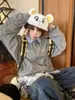 Chaqueta de Estilo Fresco para Hombre Primavera y Otoño 2026, Marca de Alta Calle de Moda, Estilo de Hong Kong, Estilo Harajuku Japonés, Versión Coreana, Chaqueta de Corte Holgado de Moda