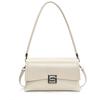 2025 Nuevo Bolso de Axila de Alta Gama para Mujer, Bolso Cruzado Casual Vintage de Moda, Nicho de Entrada, Lujo, Cuero Encerado al Aceite, Bolso Cuadrado Pequeño