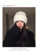 Gorro de lana para otoño e invierno, con gran circunferencia de cabeza, ideal para combinar con todo, informal, para el frío, cálido, para amantes de la protección auditiva, de punto.