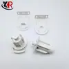 Decoração de Janela para Exportação Transfronteiriça Acessórios para Persianas Rolô 42mm Plástico Aço Inoxidável Cortina Acessórios de Cabeça Sem Furo
