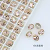 Dongzhou Crystal Diamante Ovalado 9*7mm para Uñas Diamante K9 de Alta Calidad Imitación Corte Chino Flash Explosivo Resistente al Desgaste Accesorios Plateados para Uñas