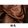 Tecido brocado de seda jacquard com padrão de rosas retrô, tecido Hanfu para saia mamian ruqun cheongsam, não transparente com padrão escuro