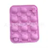 Molde para Bolo de Arroz Pode Cozinhar no Vapor Tigela Bolo Insetos Flores e Coelhos Suplemento Alimentar para Bebês Gelatina Pudim Molde de Gesso Branco