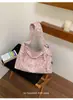 Bolso Tote de Diseño Nicho Coreano Estampado de Leopardo Moda Nueva Primavera 2026 Bolso Cruzado de Hombro Simple para Mujer