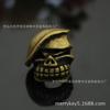 Colgante de boina clásica de latón con forma de calavera y cuchillo, cuentas vintage, linterna, paraguas, cuerda, colgante ECD, venta al por mayor