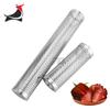 Tubo de Acero Inoxidable Transfronterizo de 12 pulgadas 6 pulgadas Redondo para Ahumar Herramienta para Barbacoa al Aire Libre Tubo de Red para Ahumar Barbacoa de Madera Frutal