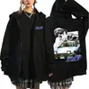 Chamarra con Cierre Anime Initial D Swodies Drift Ae86 Gtr Estampado H