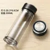 Taza de Té de Regalo con Logo Impreso, Regalo Souvenir, Taza de Agua de Vidrio de Borosilicato Alto Resistente a Altas Temperaturas, Taza Publicitaria, Taza de Vidrio de Doble Pared