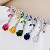 Pendientes de pez dorado de circonita de belleza elegante y brillante más vendidos de Taobao versión coreana pendientes de boda para novia fabricantes de joyería para niñas al por mayor
