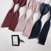 [Clube] Jk Pequenas Coisas Acessórios Lisos Corda para Colar Gravata Borboleta Gravata Coleção Versátil Gravata de Cor Pura