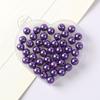 Perlas sueltas de imitación de perlas de imitación de color ABS de 3-14 mm con agujero recto, cuentas redondas para hacer collares, pulseras y fundas de teléfono, accesorios de joyería con cuentas.