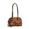 Bolso de Mujer de Comercio Exterior Moda Retro Portátil Bolso Almohada Bolso de Hombro para Mujer 2025 Nuevo Moderno Sencillo Combinable para Viaje