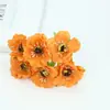 Direto da fábrica DIY flor artificial festa de casamento decoração de casa buquê de noiva flores de seda feitas à mão atacado