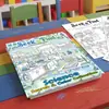 Pósters para colorear de compra directa transfronteriza, libros para colorear de escenas científicas, libros de dibujo para niños, exploración divertida coloreado a mano iluminación