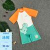 Roupa de Banho Infantil Roupa de Banho para Meninos Roupa de Banho para Meninos Infantil Médio e Grande Infantil Secagem Rápida Proteção Solar Bebê 2025 Nova Roupa de Banho