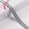 Cinta Jacquard de Copo de Nieve y Flecha de Lujo de 1.5 CM para Ropa, Decoración del Hogar, Cortinas y Diversas Decoraciones DIY