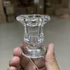 Suporte de Vela de Vidro Doméstico Hexagonal Haste Base de Cera Mesa de Jantar Romântica Suporte de Vela Transparente Decoração Criativa para Casa