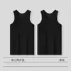 Moda Nuevo Verano 2025 Chaleco Suave Transpirable Resistente al Desgaste de Seda de Leche para Hombre Camiseta Deportiva Casual Cómoda