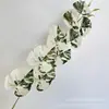 Hoja de tortuga de simulación 9 cabezas flor de simulación decoración del hogar planta verde planta de simulación de boda pared de planta de simulación celebración de exposición de boda
