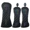 Funda de Palo de Golf Calavera Fantasma de Madera Forro de Tela Pu Impermeable Felpa Engrosada Funda Protectora para Palo 1/F/F/U
