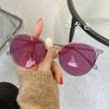 Gafas Fotocromáticas para Miopía para Mujer, Luz Antiazul, Se Pueden Personalizar con Graduación, Estilo Coreano, Montura de Color Sólido que Cambia de Color, Lente Marrón