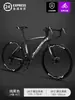 Bicicleta de Carretera Aleación de Aluminio Velocidad Variable Carreras Estilos para Hombres y Mujeres Adulto Estudiante Gravel Montaña Todoterreno Bicicleta Melón Otro